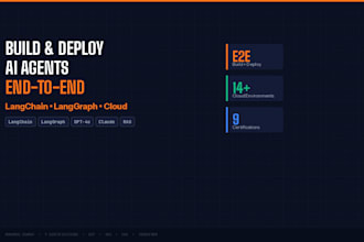 build and deploy ai agents with langchain langgraph on cloud
