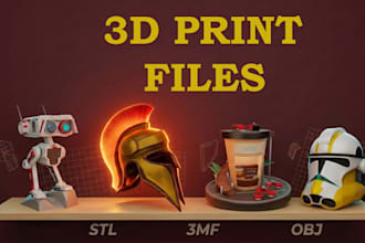 design custom 3d printable props, dioramas, and booknooks