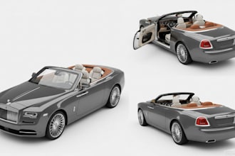 do 3d car model rc car model truck interior exterior 3d vehicle 3d rendering