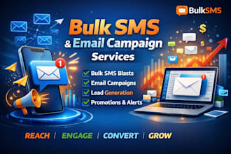 deliver high rate mass bulk sms marketing, text message, bulk email sms blast