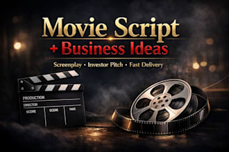 write movie script with powerful business ideas