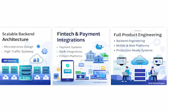 build scalable backend and full stack web applications