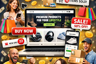 create ecommerce website and store