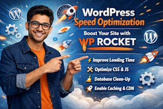 do wordpress speed optimization, increase wordpress speed using wp rocket