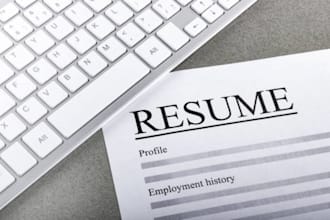 professionally format and design your resume or CV