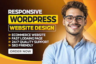 design, redesign, copy clone or duplicate wordpress website, ecommerce website
