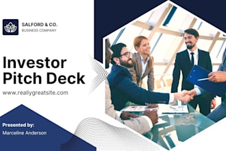 design investor pitch deck film startup pitch deck business presentation