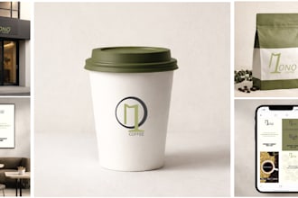 design a complete luxury brand identity system
