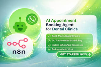 create an ai receptionist to book dental appointments automatically