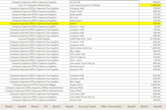 convert data from screenshots, text, image, CSV PDF converter into excel