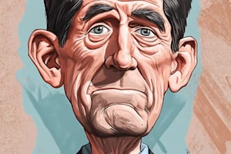 do a political cartoon art