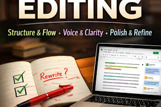 refine your articles structure and voice for clarity