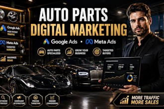 grow your automobile and auto parts business with proven digital marketing
