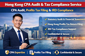 handle hong kong CPA audit and tax compliance filing