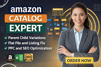 fix amazon catalog issues create variations and flat file listings