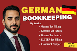 do german bookkeeping corporate tax return income tax steuerberater vat return