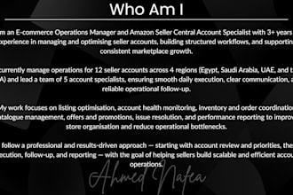 manage and optimize your amazon seller central account