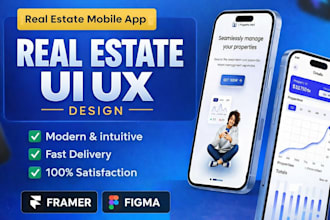 real estate mobile app uiux design ios and android