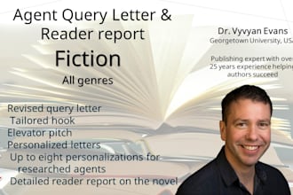 provide an agent query letter and reader report