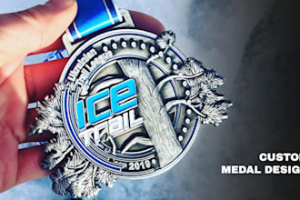design a collectible medal series for marathon or events