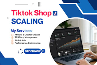 manage and scale your tiktok shop