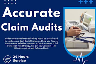 get audit and fix billing errors to maximize reimbursements