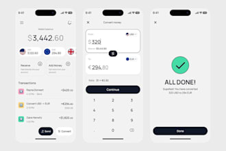 develop fintech app crypto wallet app neobank app money transfer app payment