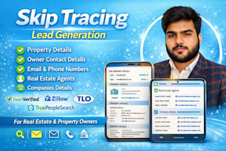 find property owners, skip trace phone numbers and email addresses