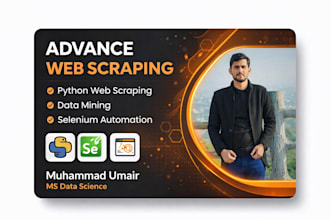 do web scraping data extraction and data mining using python