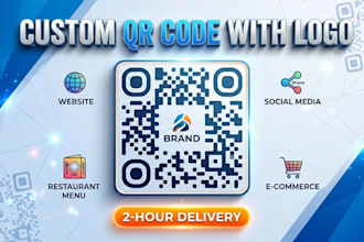 create qr code generator with custom logo in 30 minute