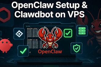 help you openclaw setup clawdbot setup open claw on vps