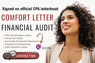 sign CPA profit loss, US CPA mortgage letter, gaap financial audit income verify
