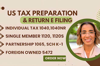 e file income tax return, business tax, partnership tax, form 1120, 1065, 5472