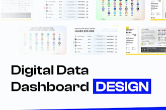 digital data dashboard design