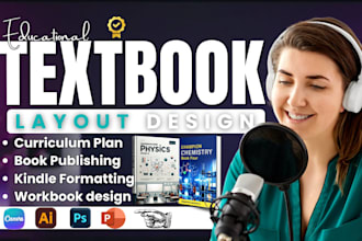 design, format educational textbook layout, interior textbook design lesson plan
