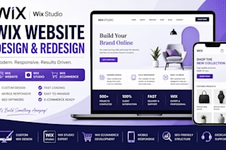 build wix website design wix studio redesign wix ecommerce wix studio website