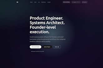 build a modern custom coded website for your business