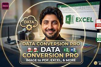 convert images to PDF and excel