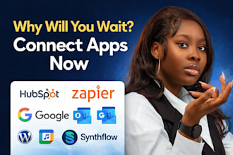 integrate hubspot gmail google calendar outlook synthflow wordpress ads zapier