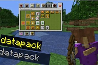 create custom minecraft datapacks, worldgen datapack with advanced mechanics