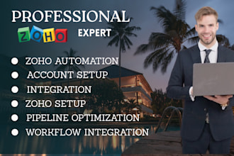 build advanced zoho automation with custom modules