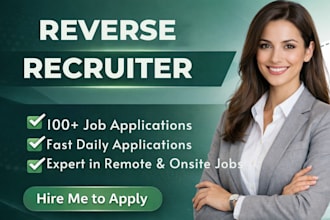 be your reverse recruiter, search and apply for jobs for you