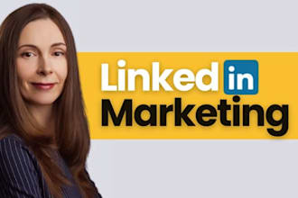 be your linkedin b2b sales and marketing manager