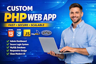 develop custom PHP mysql web application or website