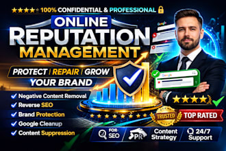 online reputation management and reverse SEO services