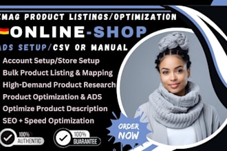 optimize product and upload your listings on otto kaufland zalando mediamarkt