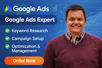 set up and create high performing google ads campaigns