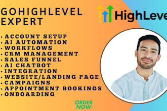 be your gohighlevel crm manager