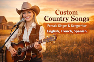 be female rock singer country pop singer edm vocalist country female rapper