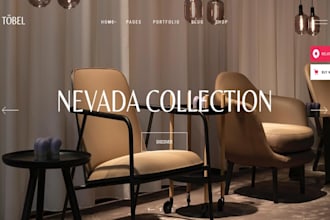 design furniture showroom website home decor website wix ecommerce online store